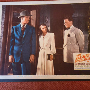The Brasher Doubloon 1947 General Lobby Cards