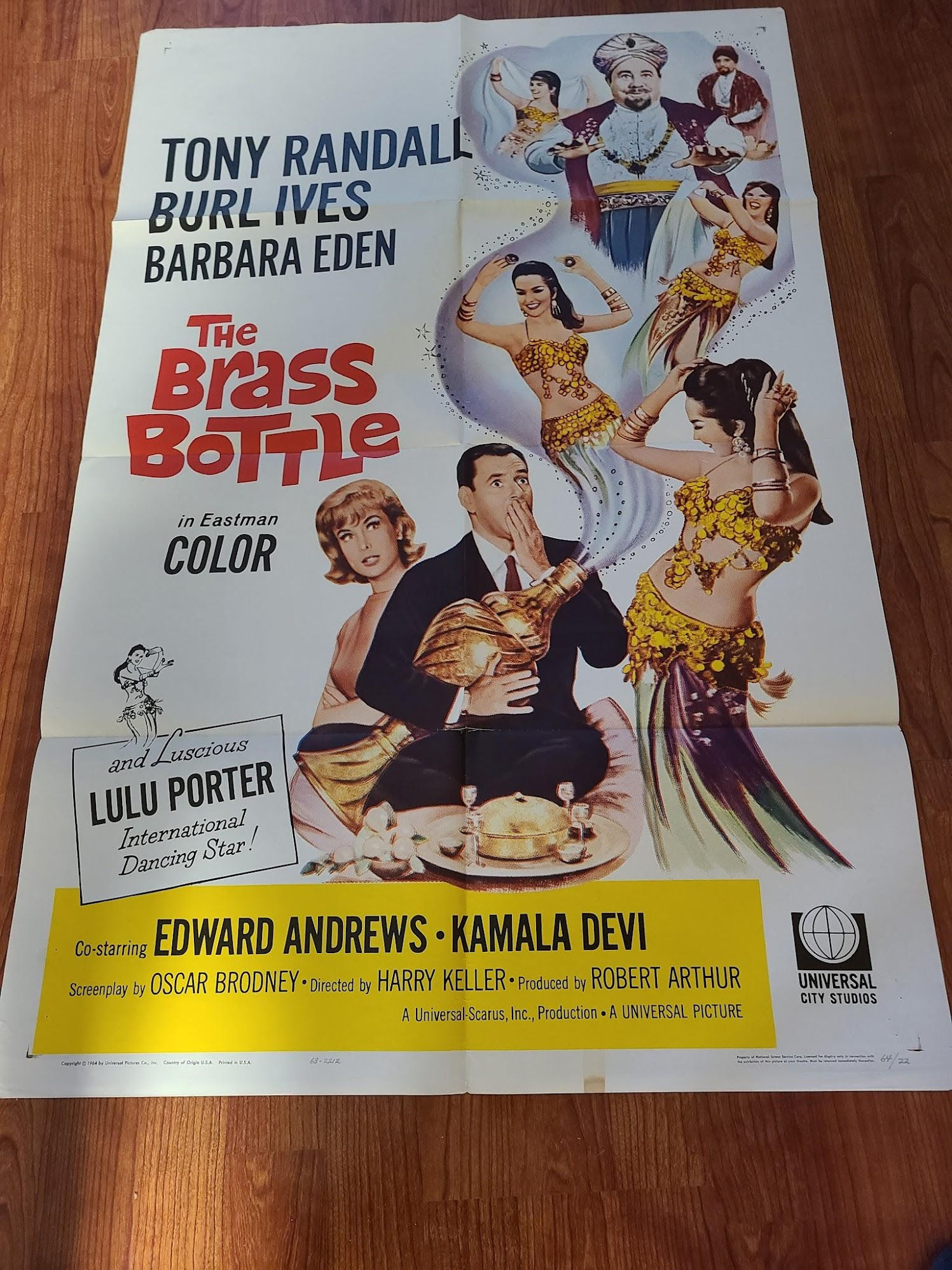 The Brass Bottle 1964 1 Sheets/US