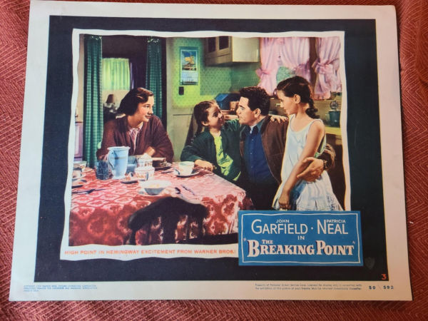 The Breaking Point 1950 General Lobby Cards