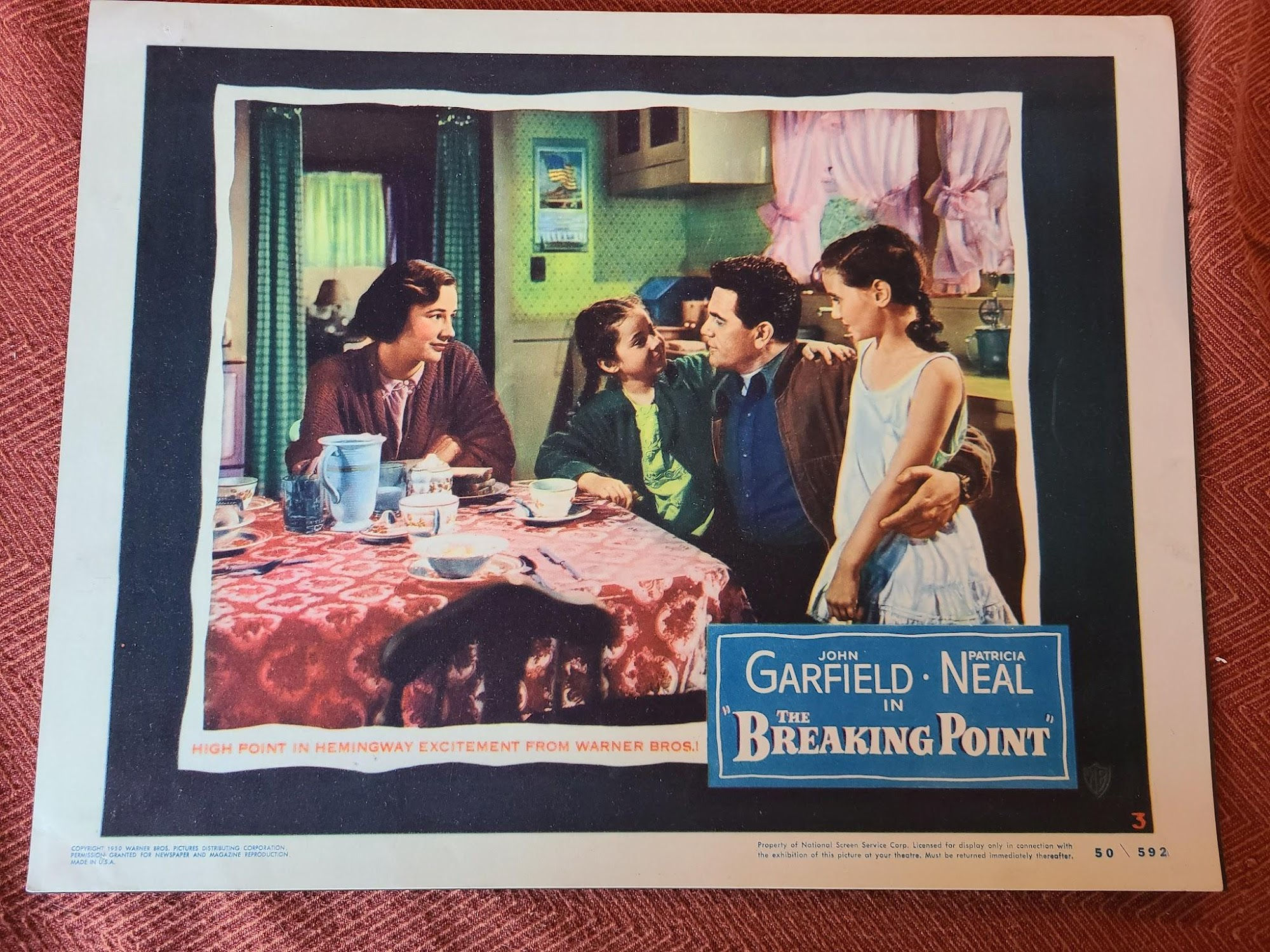 The Breaking Point 1950 General Lobby Cards