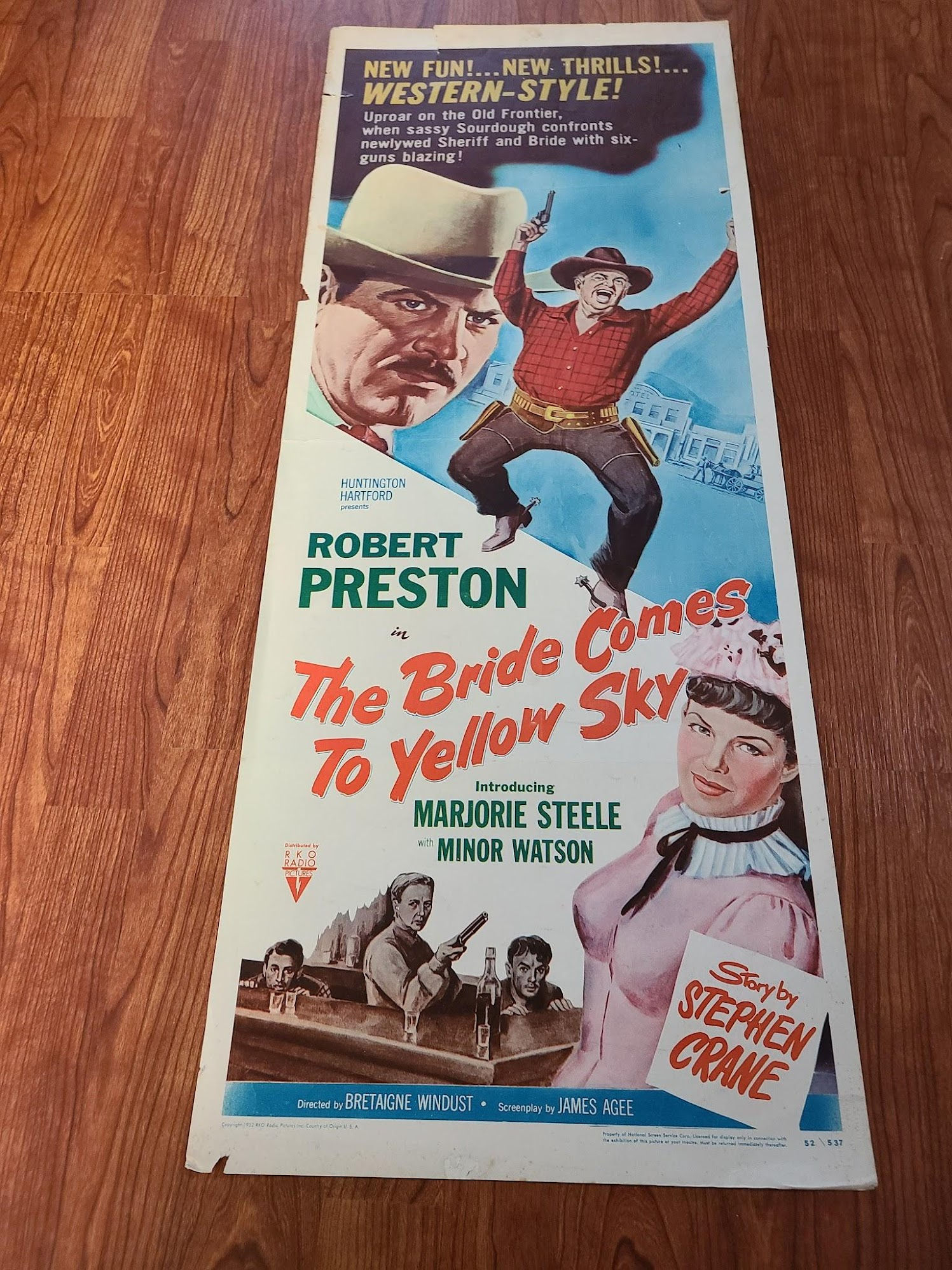 The Bride Comes To Yellow Sky 1952 Inserts
