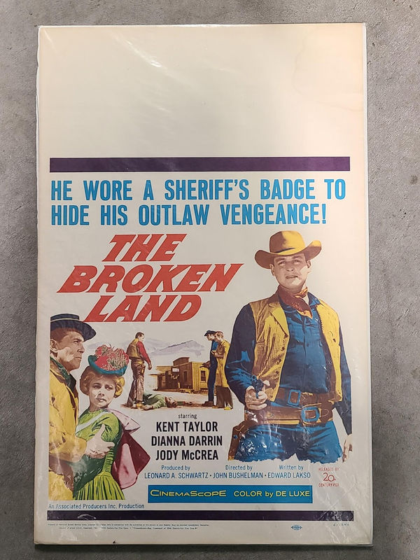 The Broken Land 1961 Window Cards