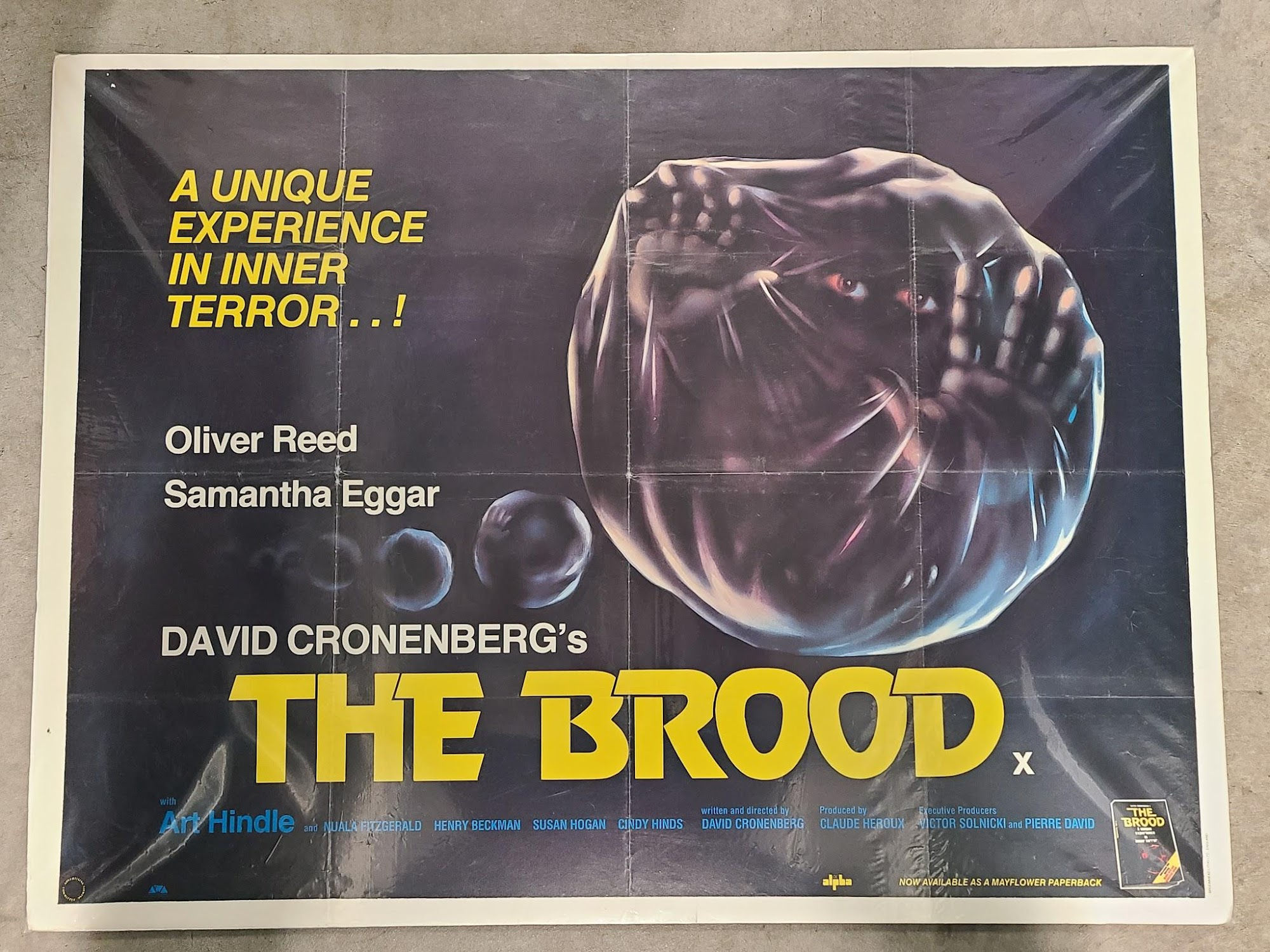 The Brood 1979 UK/US 30x40