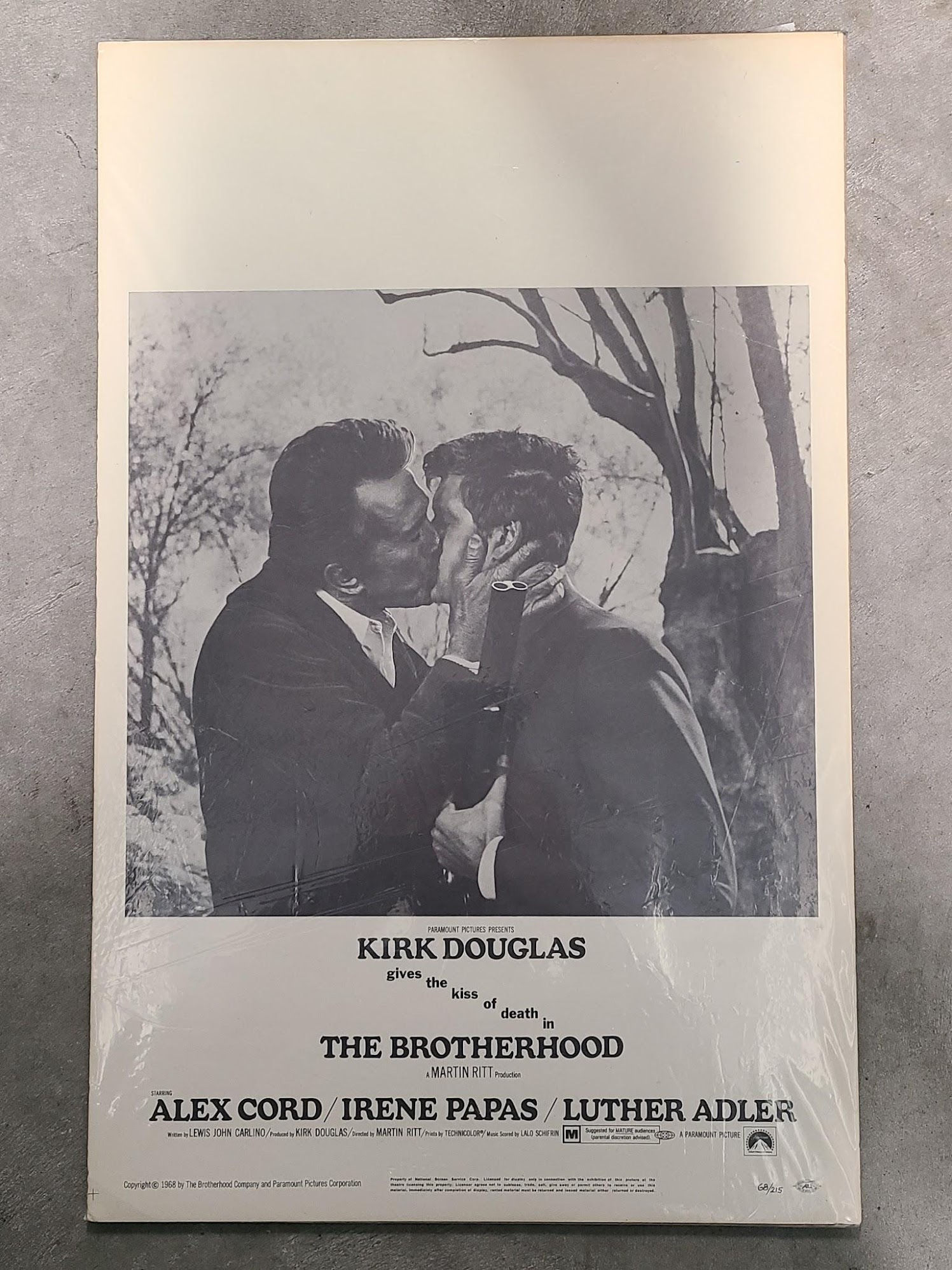 The Brotherhood 1969 Window Cards