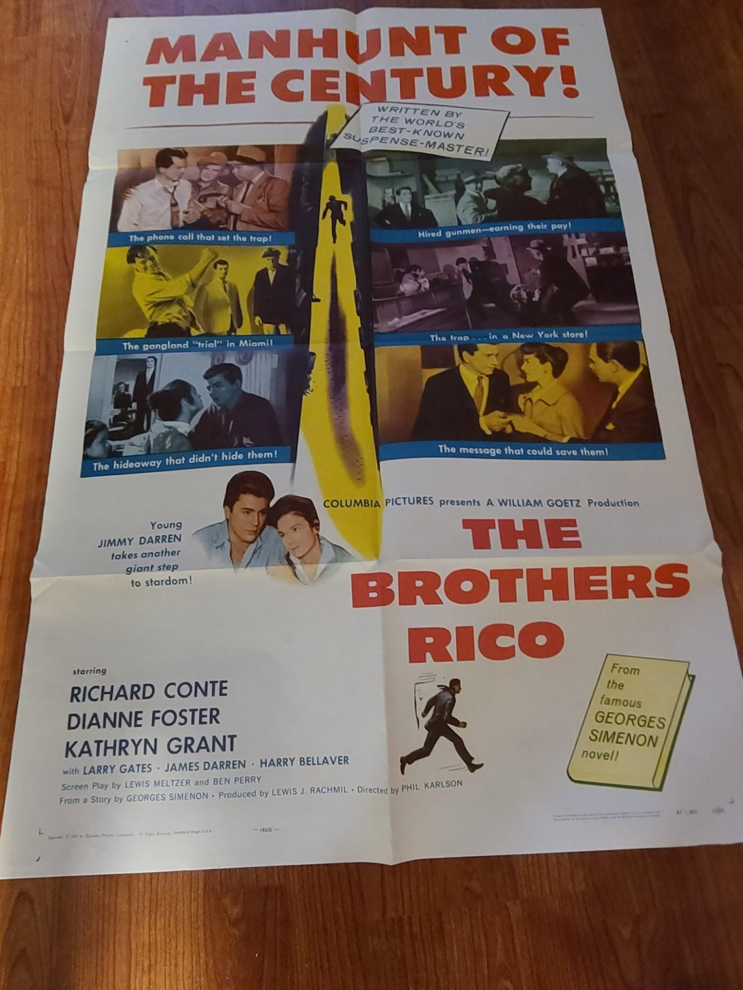 The Brothers Rico 1957 1 Sheets/US