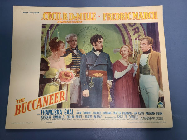 The Buccaneer 1938 General Lobby Cards