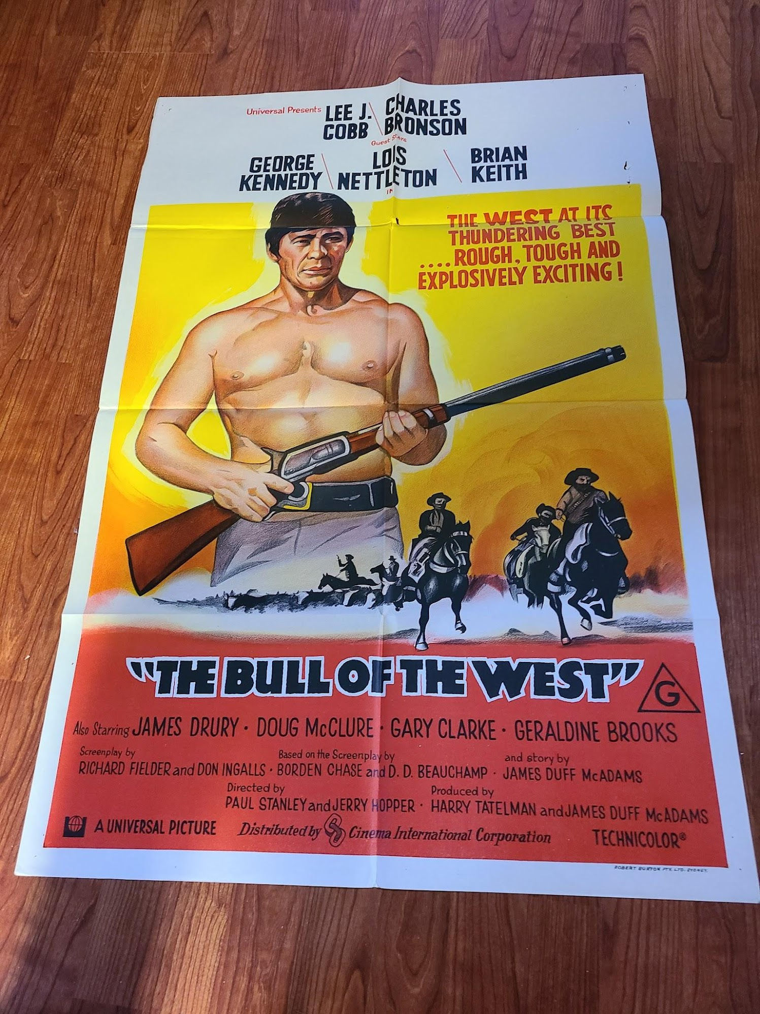 The Bull Of The West 1972 1 Sheets/US