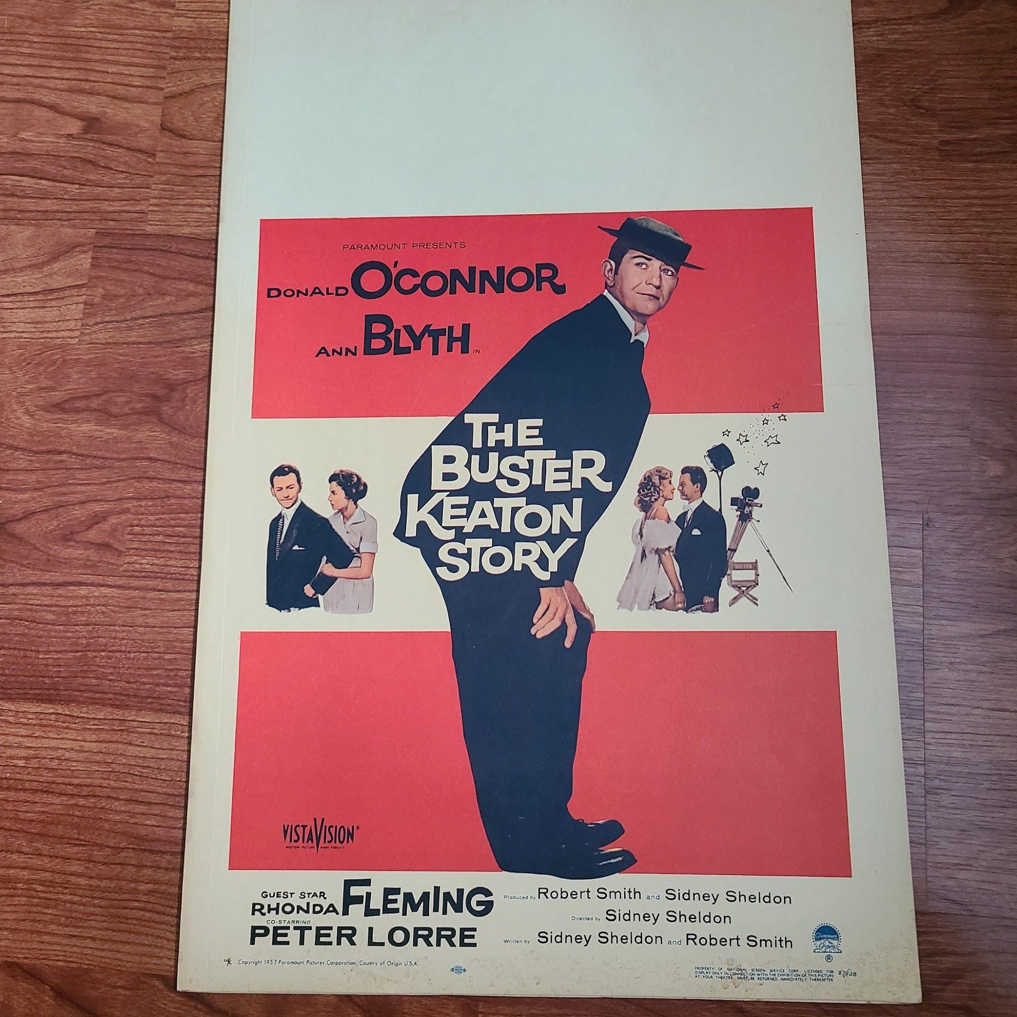 The Buster Keaton Story 1957 Window Cards