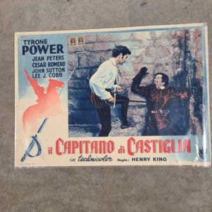 The Captain From Castile 1947 Italian Cards