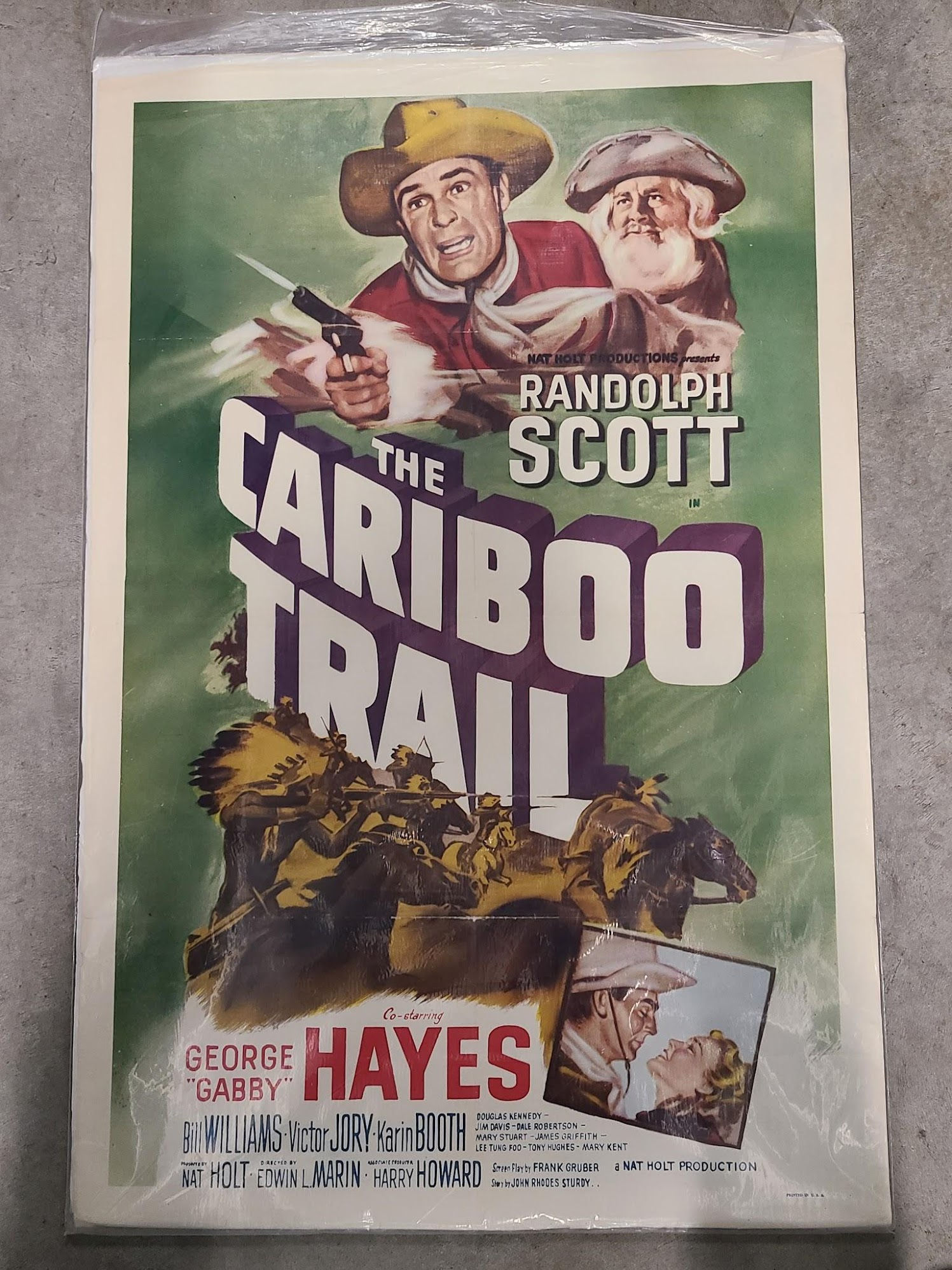 The Cariboo Trail 1950 1 Sheets/US