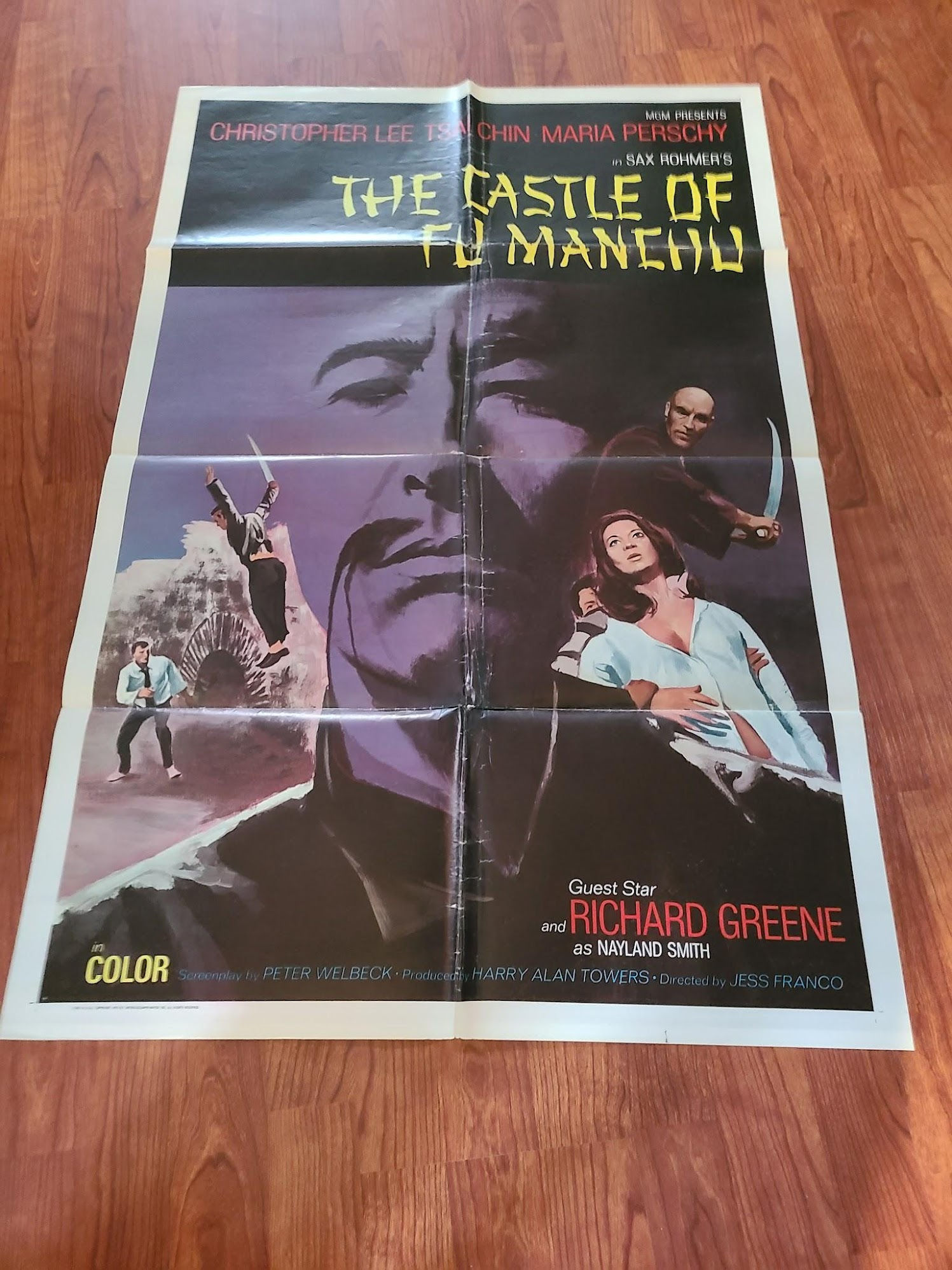 The Castle of Fu Manchu 1969 1 Sheets/US