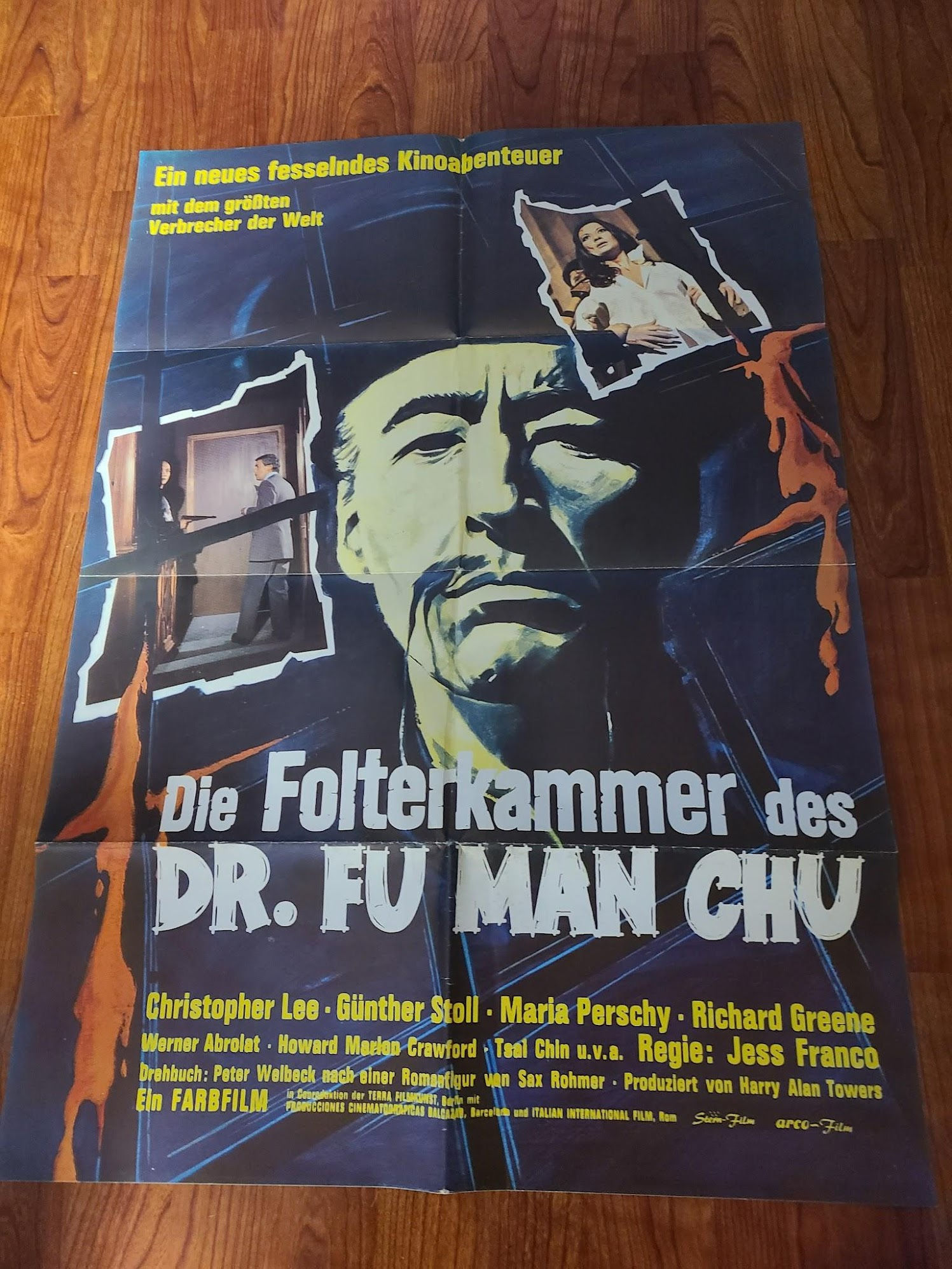 The Castle Of Fu Manchu 1969 German