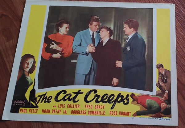 The Cat Creeps 1946 Scifi/Horror