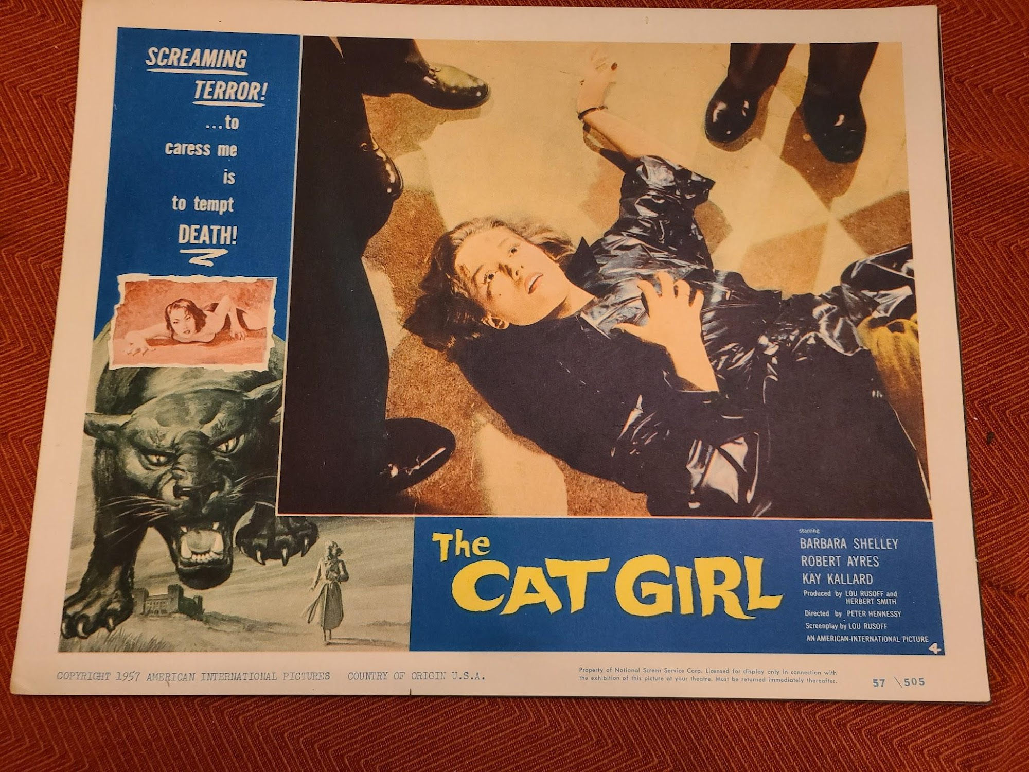 The Cat Girl 1957 Scifi/Horror
