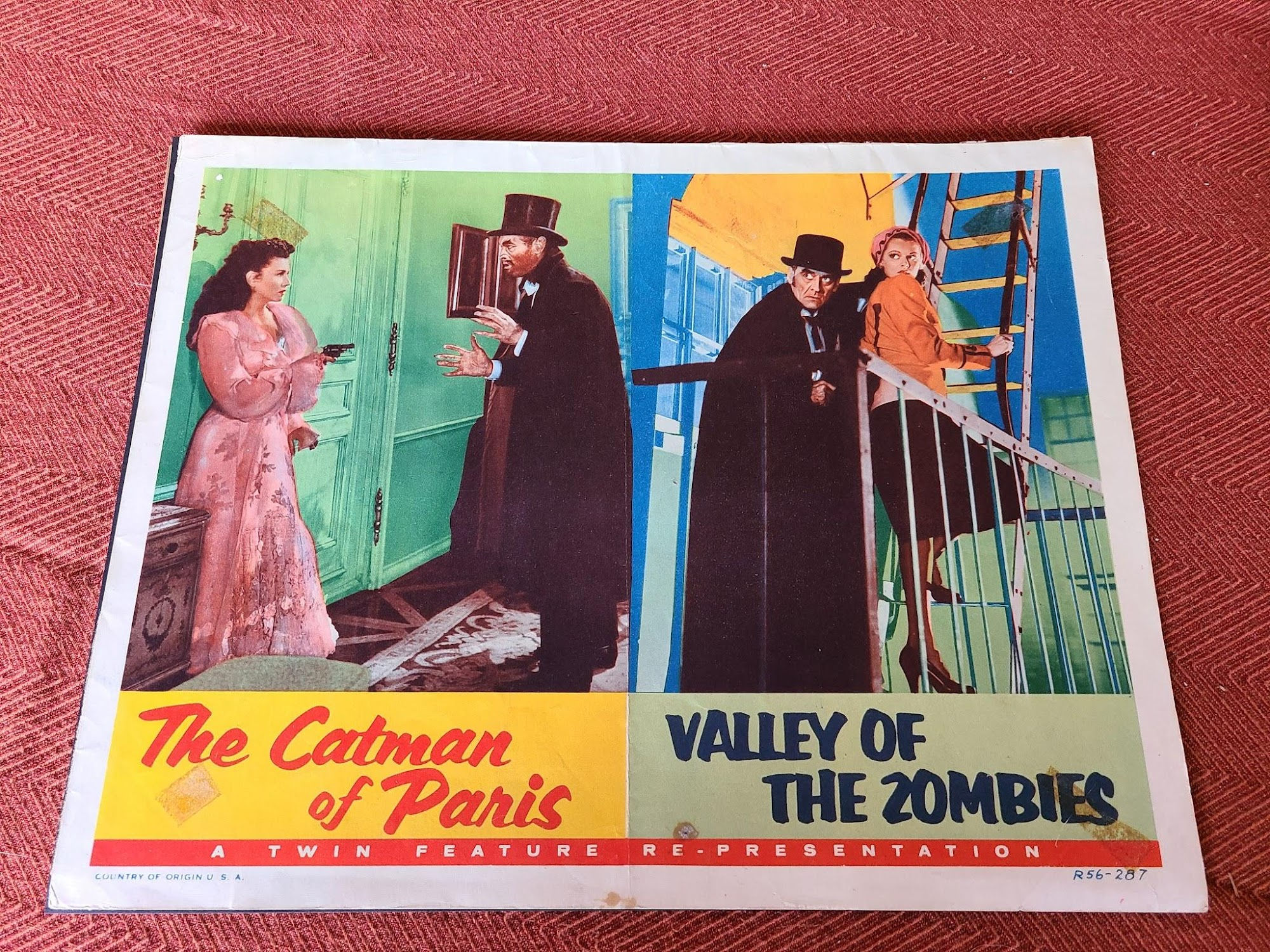 The Catman of Paris/Valley Of The Zombies 1946 Scifi/Horror