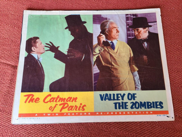 The Catman of Paris/Valley Of The Zombies 1946 Scifi/Horror
