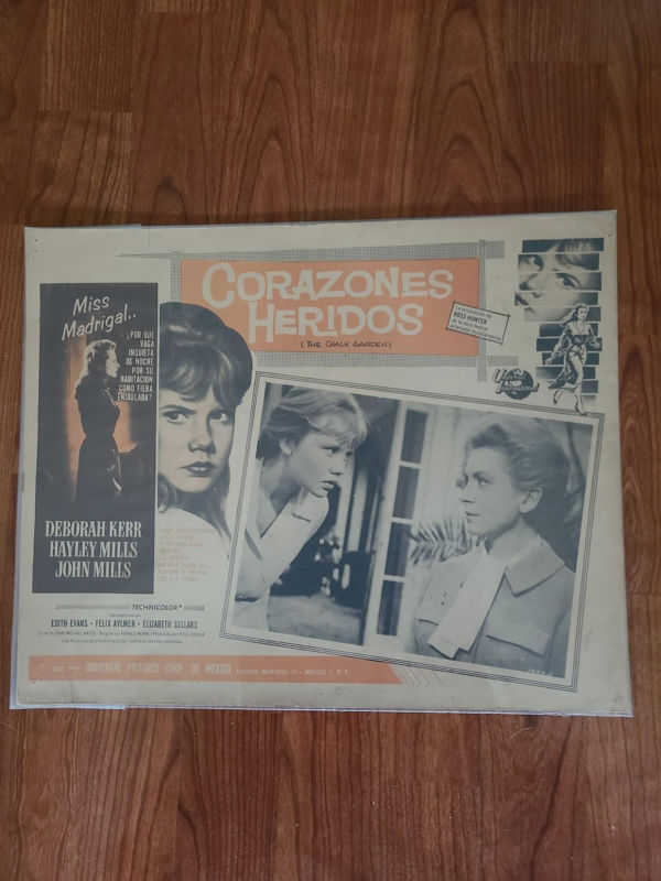 The Chalk Garden 1964 Mexican Lobby Cards