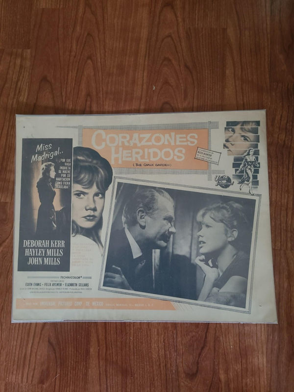 The Chalk Garden 1964 Mexican Lobby Cards