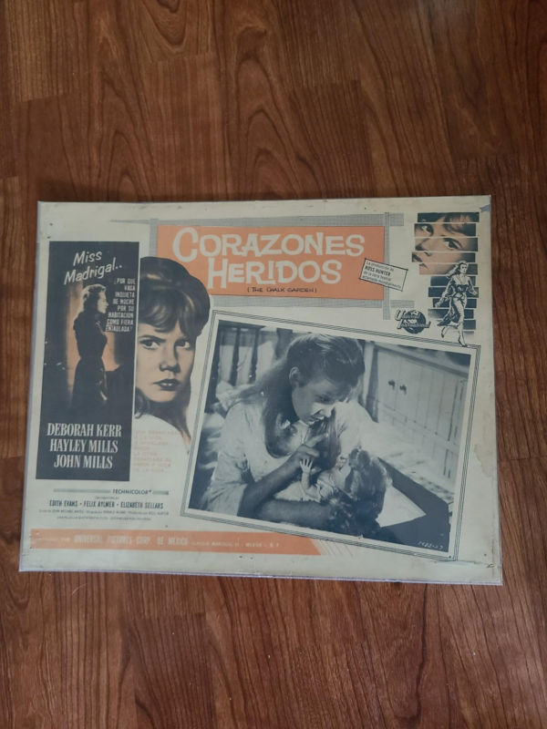 The Chalk Garden 1964 Mexican Lobby Cards
