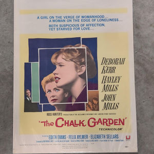 The Chalk Garden 1964 Window Cards