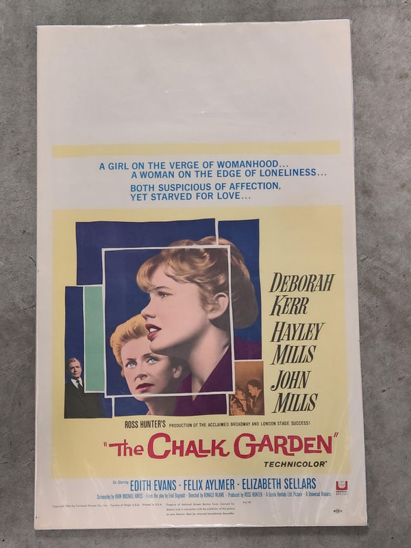 The Chalk Garden 1964 Window Cards