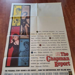 The Chapman Report 1962 1 Sheets/US