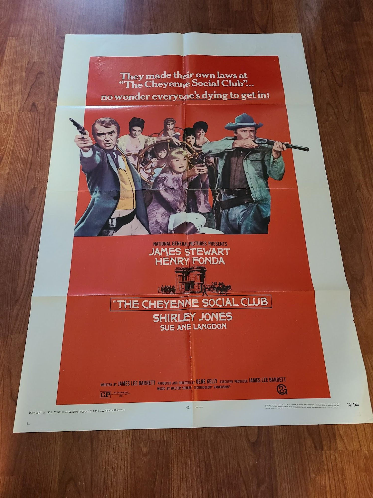 The Cheyenne Social Club 1970 1 Sheets/US