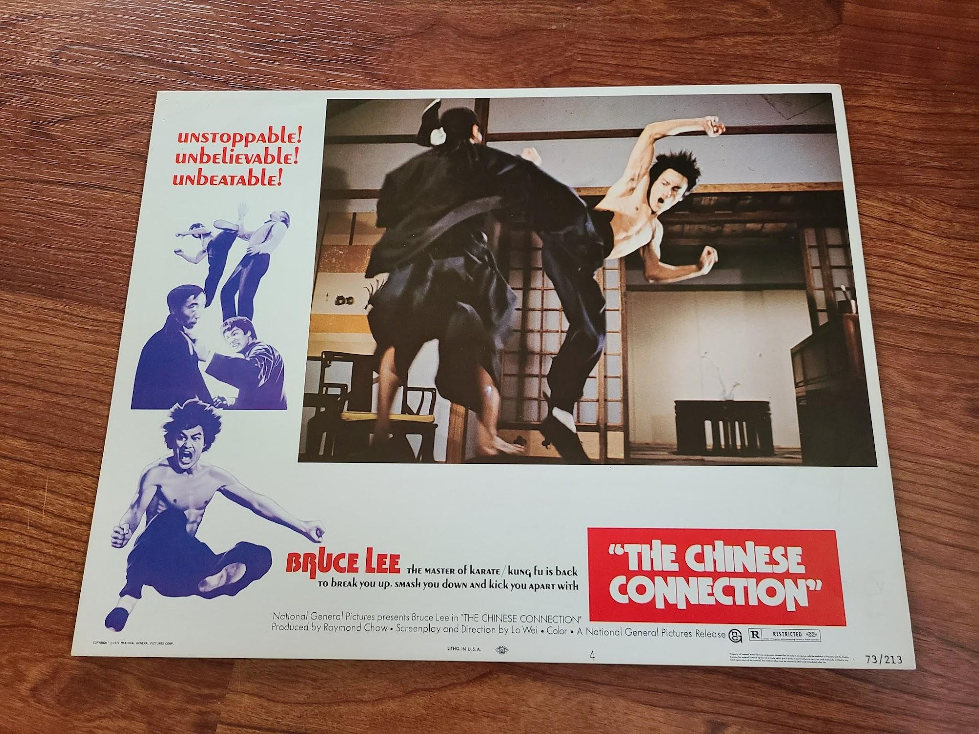 The Chinese Connection 1972 General Lobby Cards