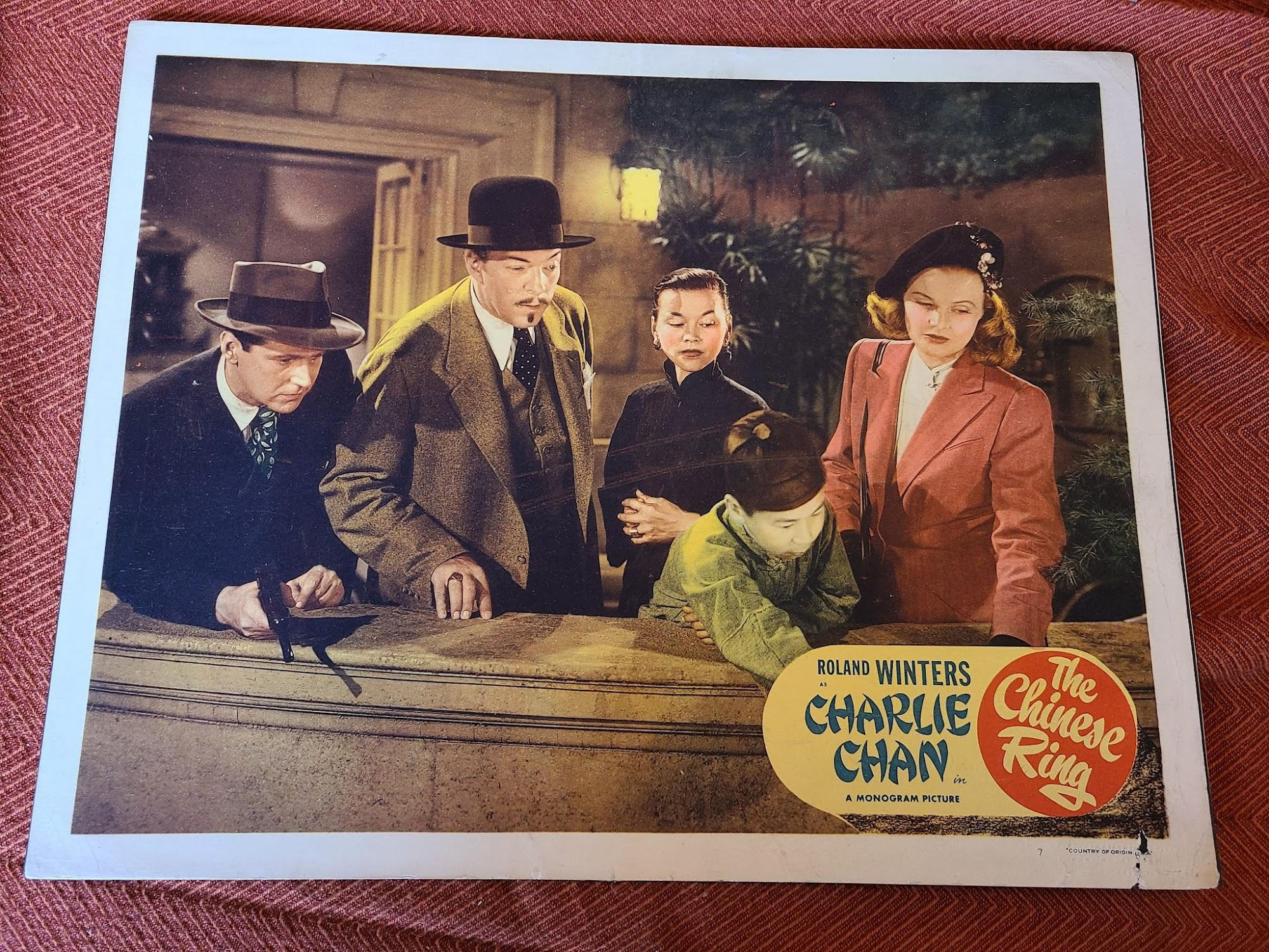 The Chinese Ring 1947 General Lobby Cards