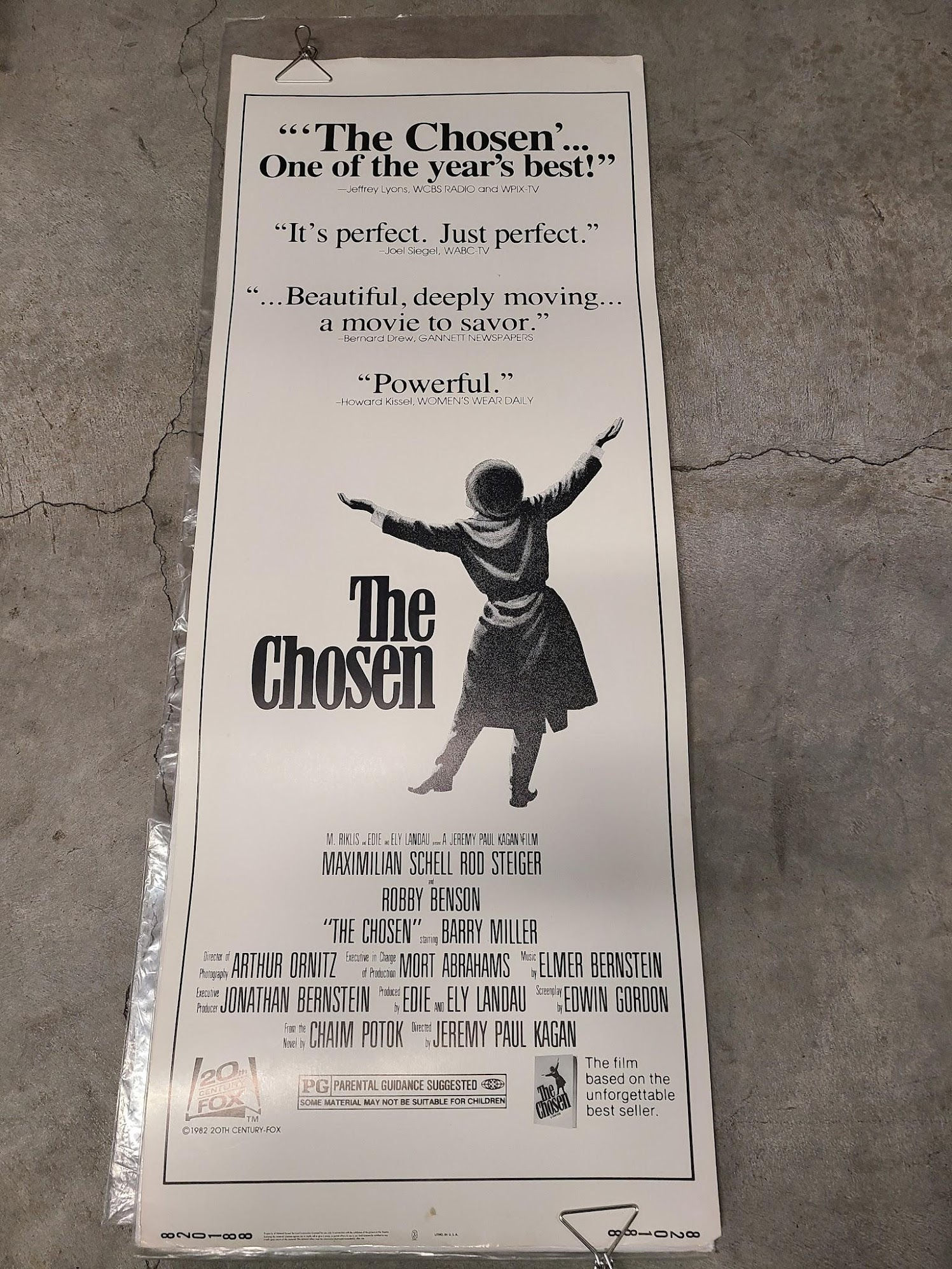 The Chosen 1982 Inserts
