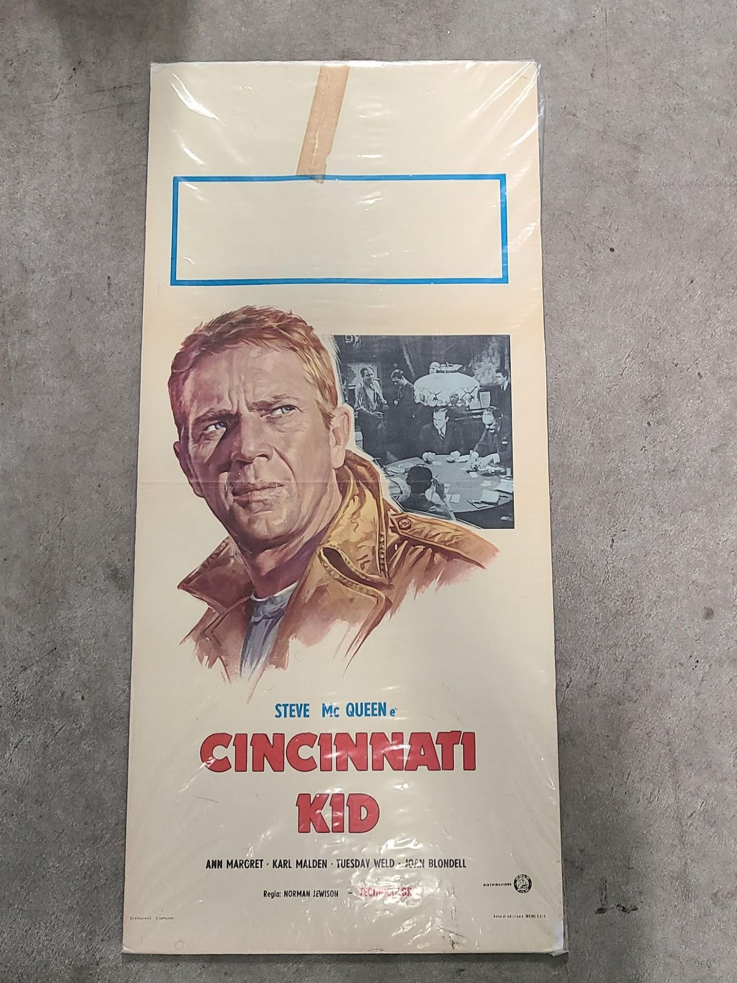 The Cincinnati Kid 1965 Locodina