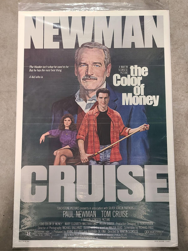 The Color Of Money 1986 1 Sheets/US