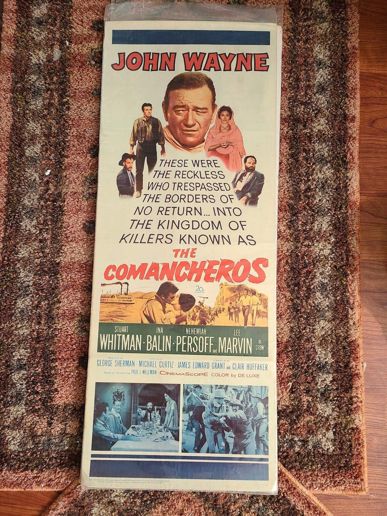 The Comancheros 1961 Inserts