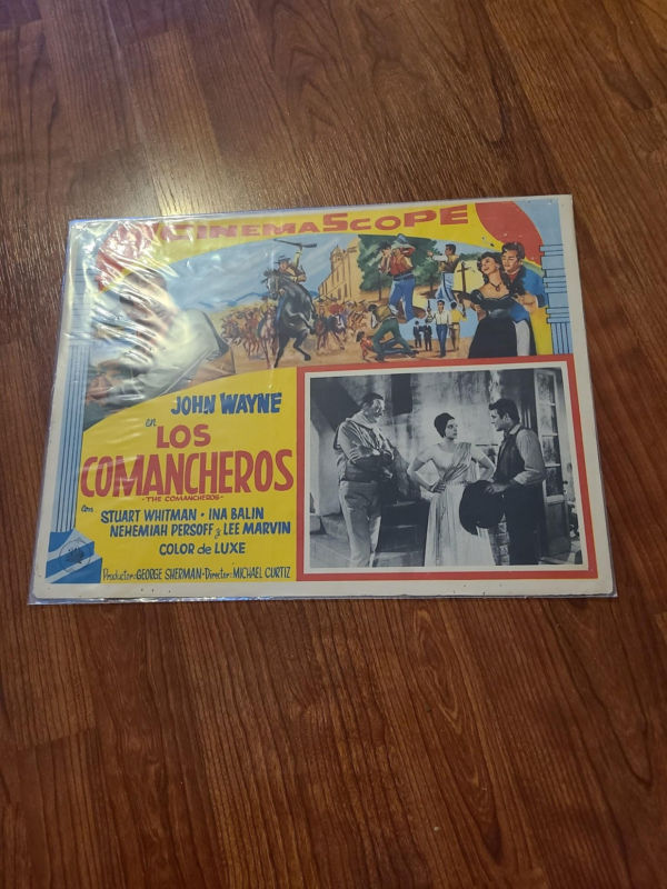 The Comancheros 1961 Mexican Lobby Cards