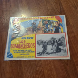 The Comancheros 1961 Mexican Lobby Cards