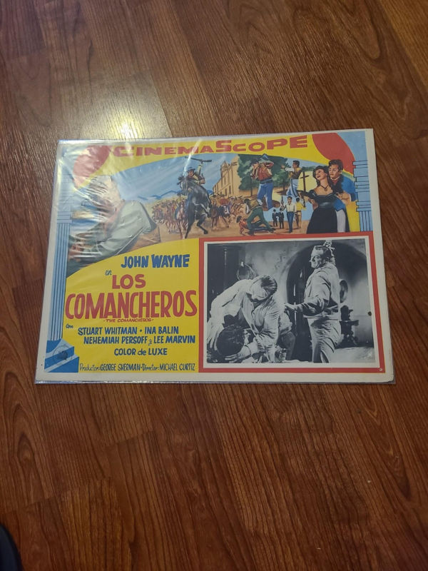 The Comancheros 1961 Mexican Lobby Cards