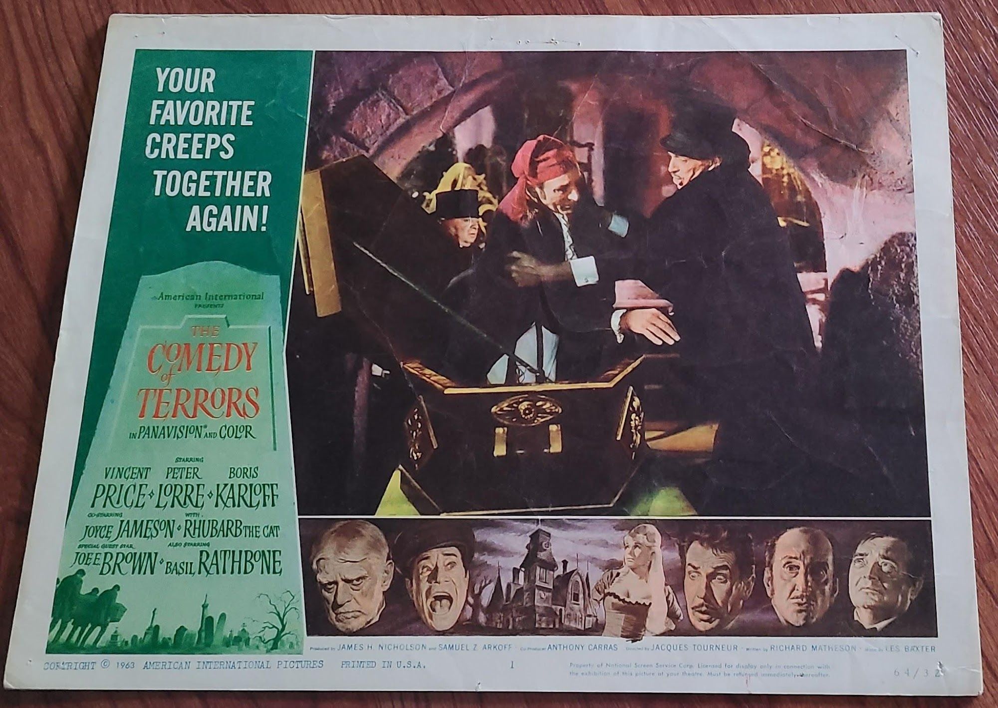 The Comedy Of Terrors 1963 Scifi/Horror