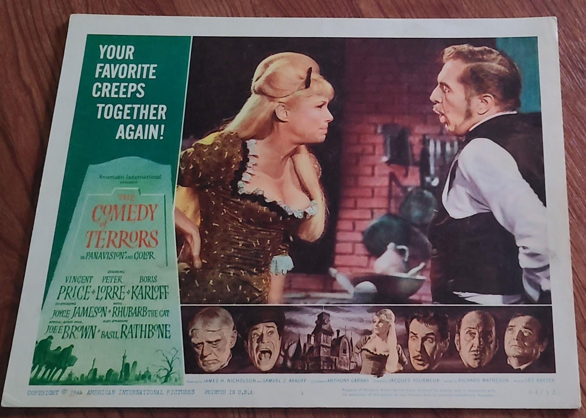 The Comedy Of Terrors 1963 Scifi/Horror