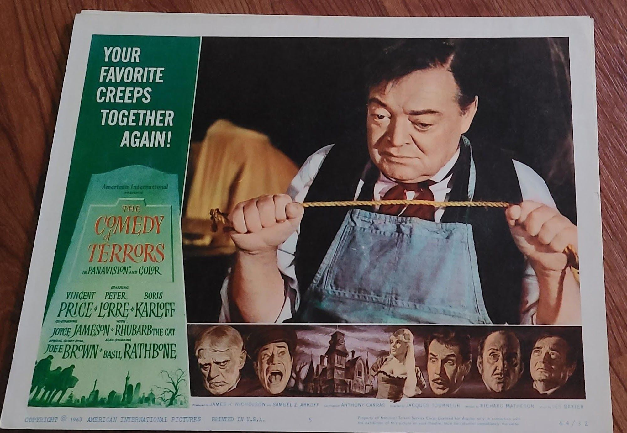 The Comedy Of Terrors 1963 Scifi/Horror