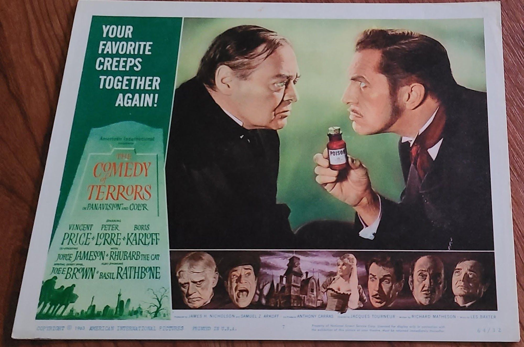 The Comedy Of Terrors 1963 Scifi/Horror