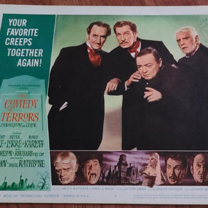 The Comedy Of Terrors 1963 Scifi/Horror