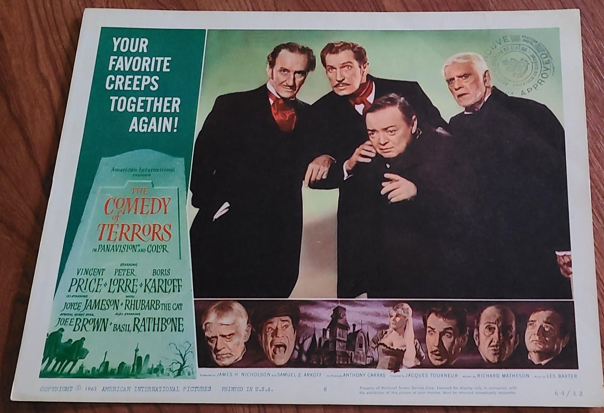 The Comedy Of Terrors 1963 Scifi/Horror