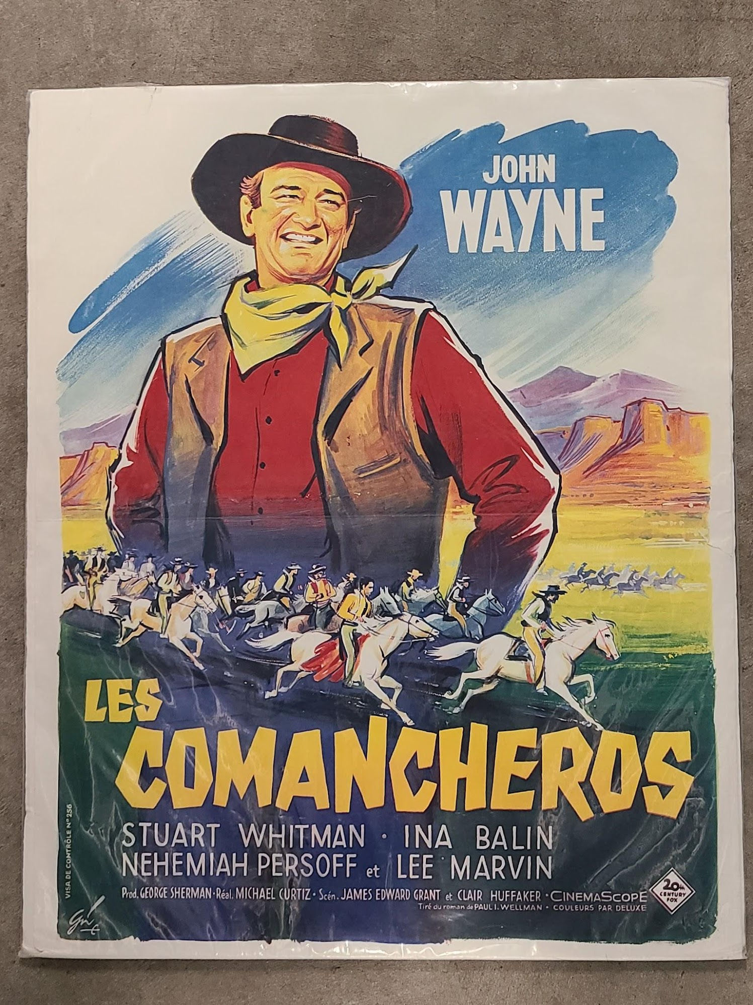 The Commancheros 1961 French