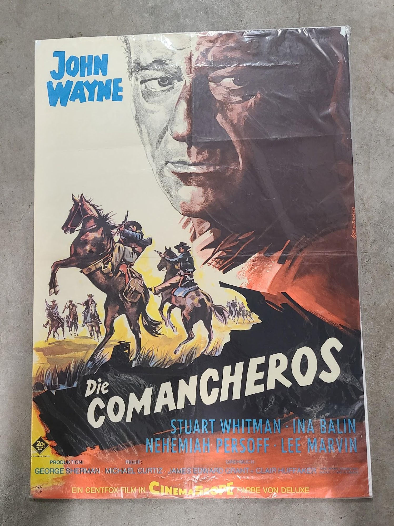The Commancheros 1961 German