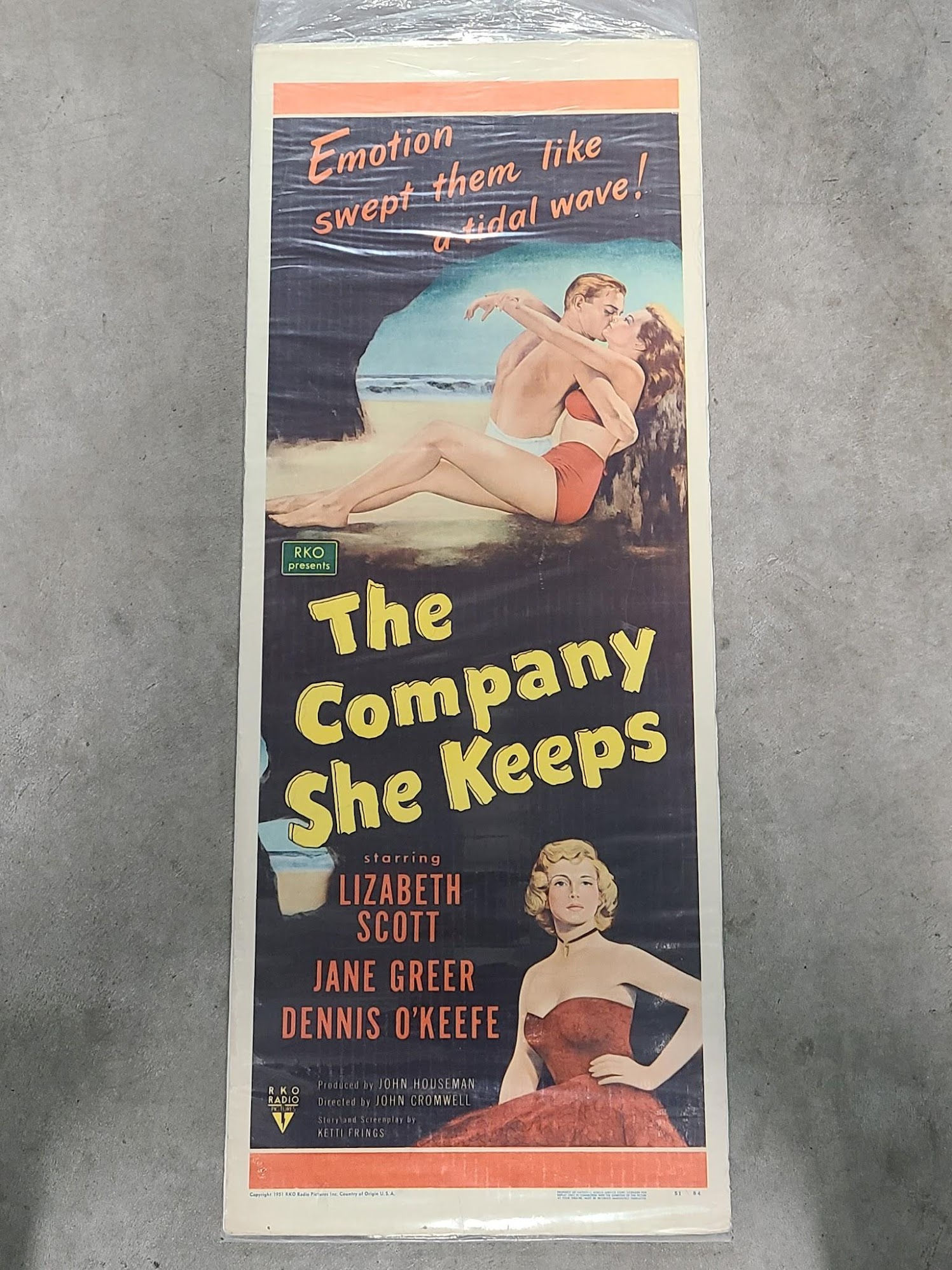 The Company She Keeps 1951 Inserts