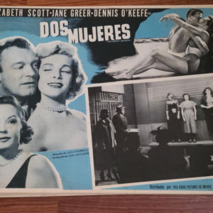 The Company She Keeps 1951 Mexican Lobby Cards