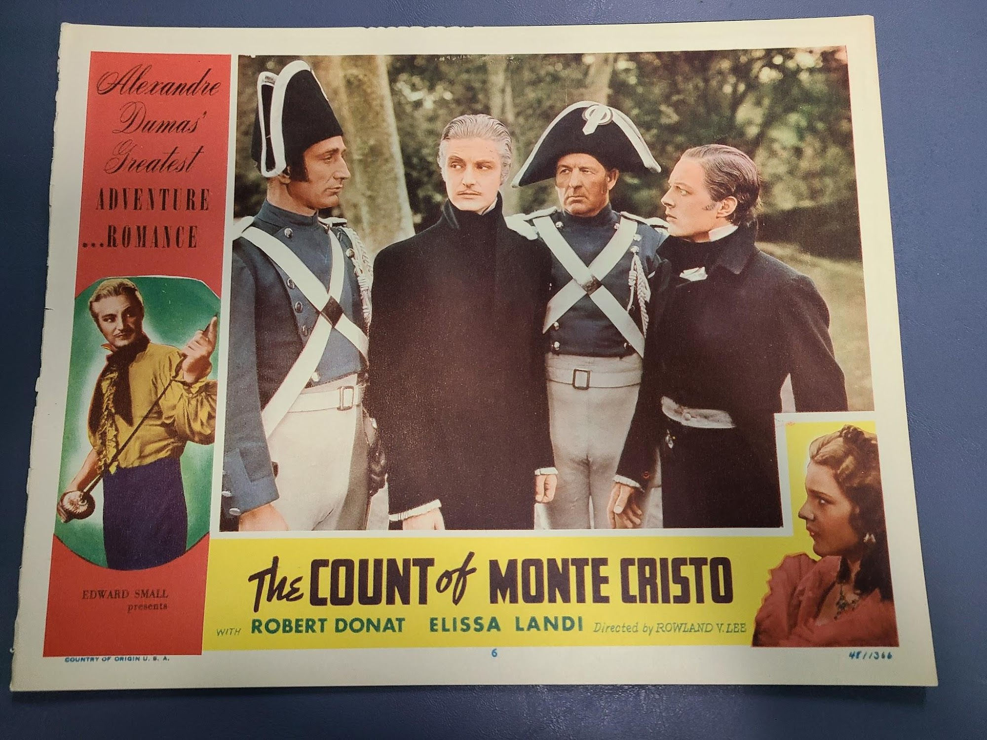 The Count Of Monte Cristo 1934 General Lobby Cards