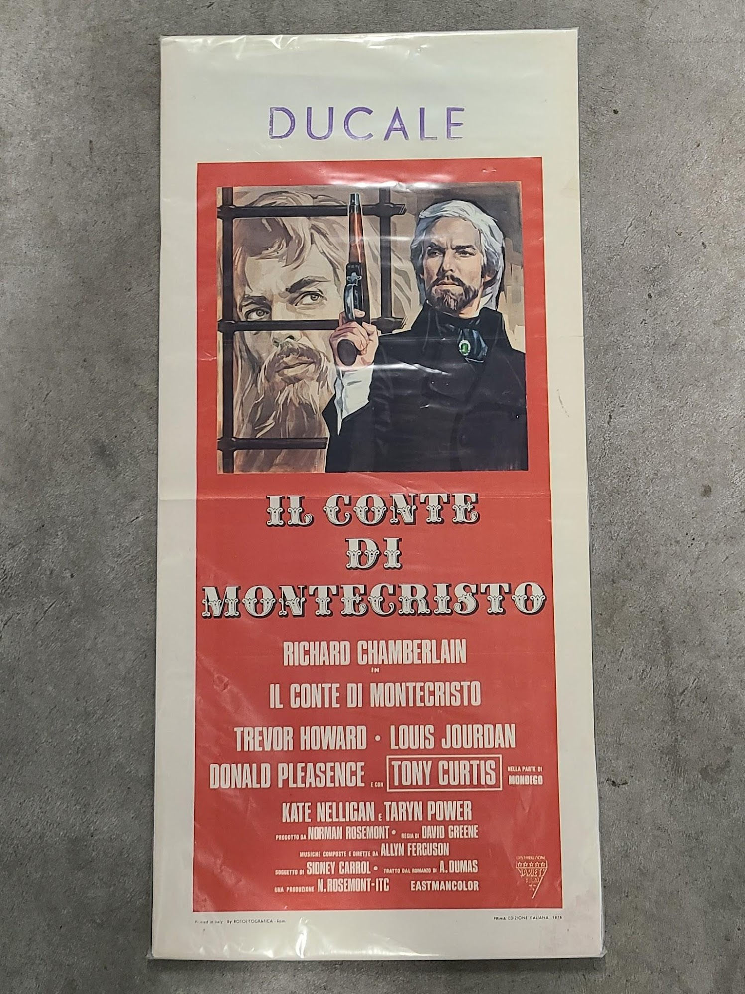 The Count Of Monte Cristo 1975 Locodina