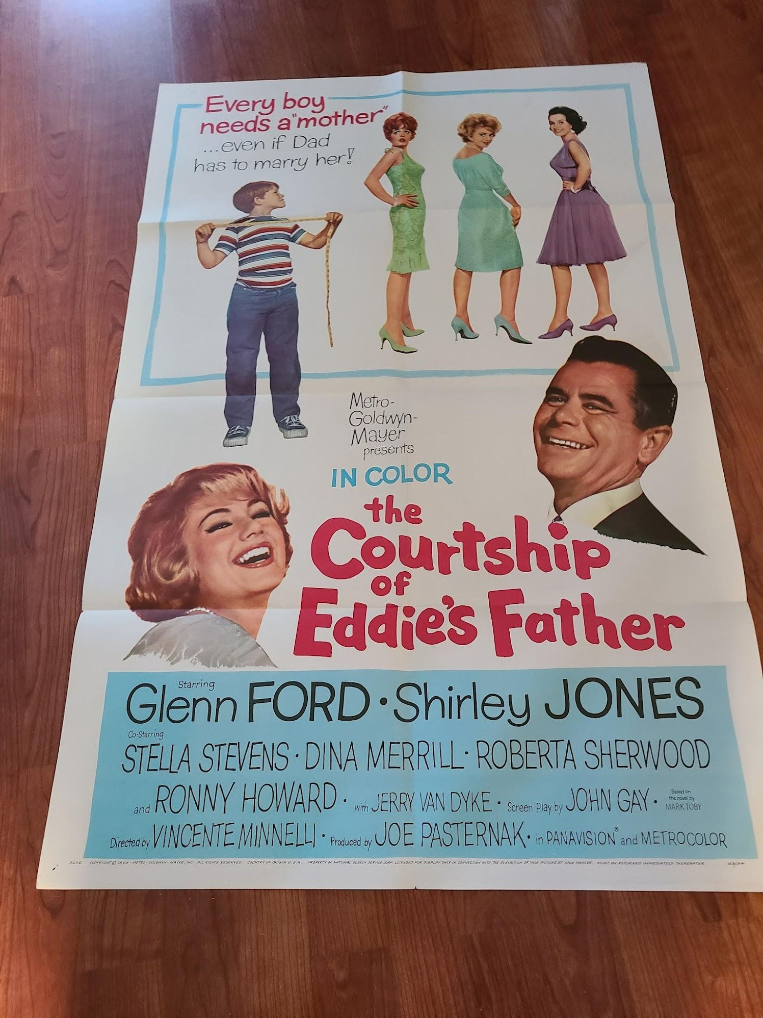 The Courtship Of Eddie's Father 1963 1 Sheets/US