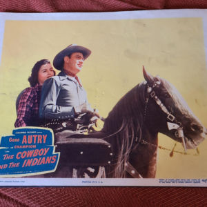 The Cowboy And The Indians 1949 Western Lobby Cards